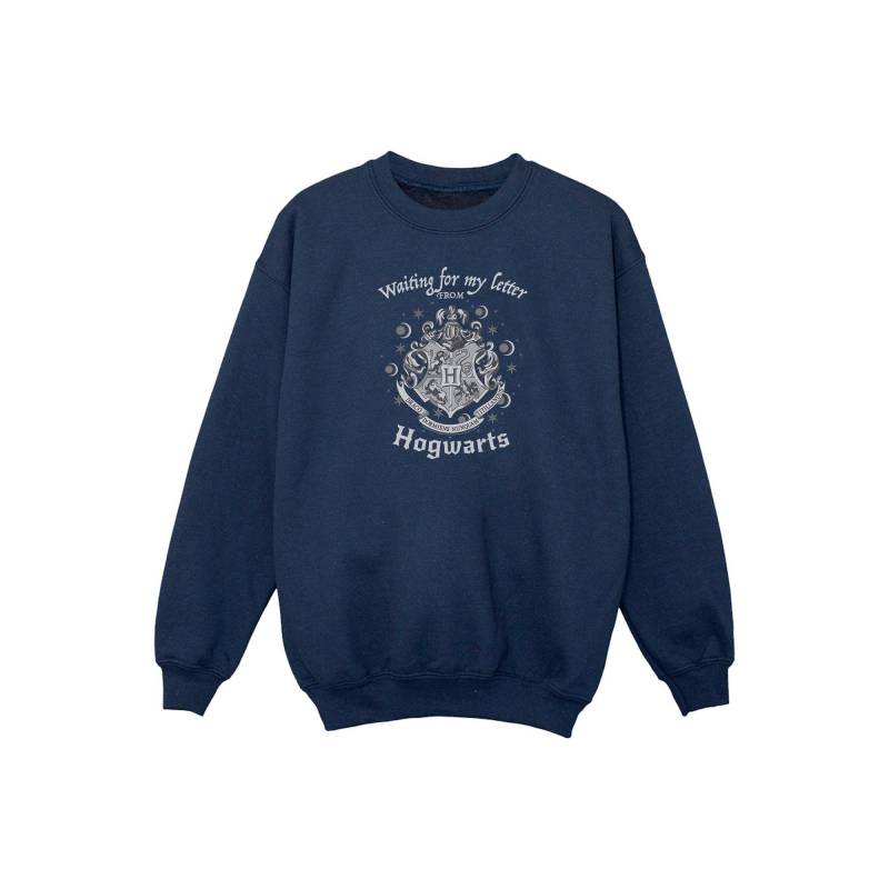 Hogwarts Waiting For My Letter Sweatshirt Unisex Marine 116 von Harry Potter