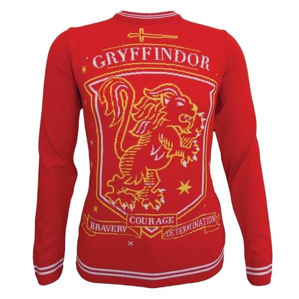 House Crest Pullover Herren Rot Bunt XXL von Harry Potter