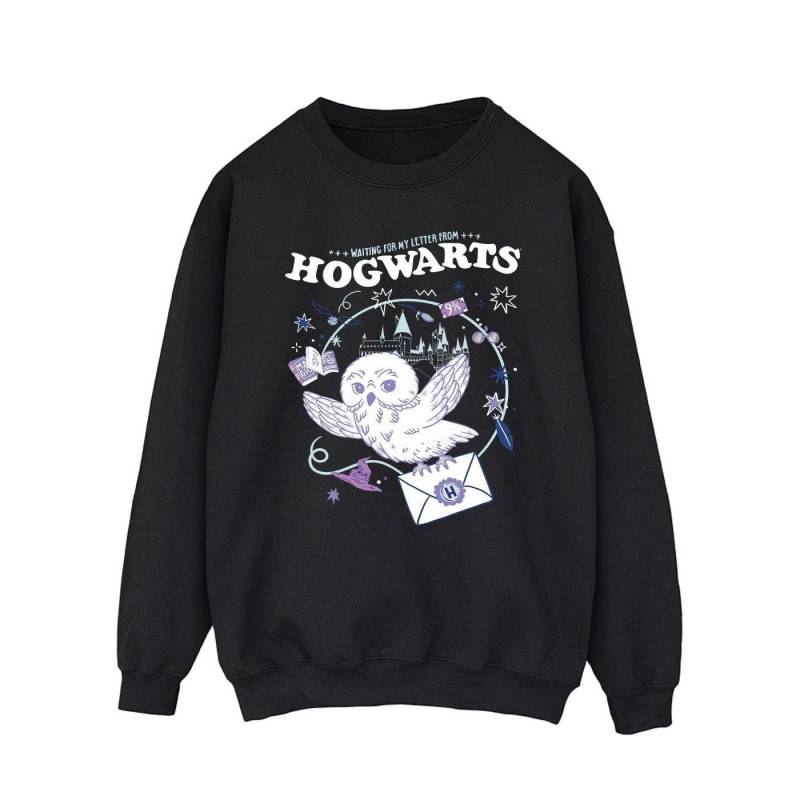 Owl Letter From Hogwarts Sweatshirt Herren Schwarz XL von Harry Potter