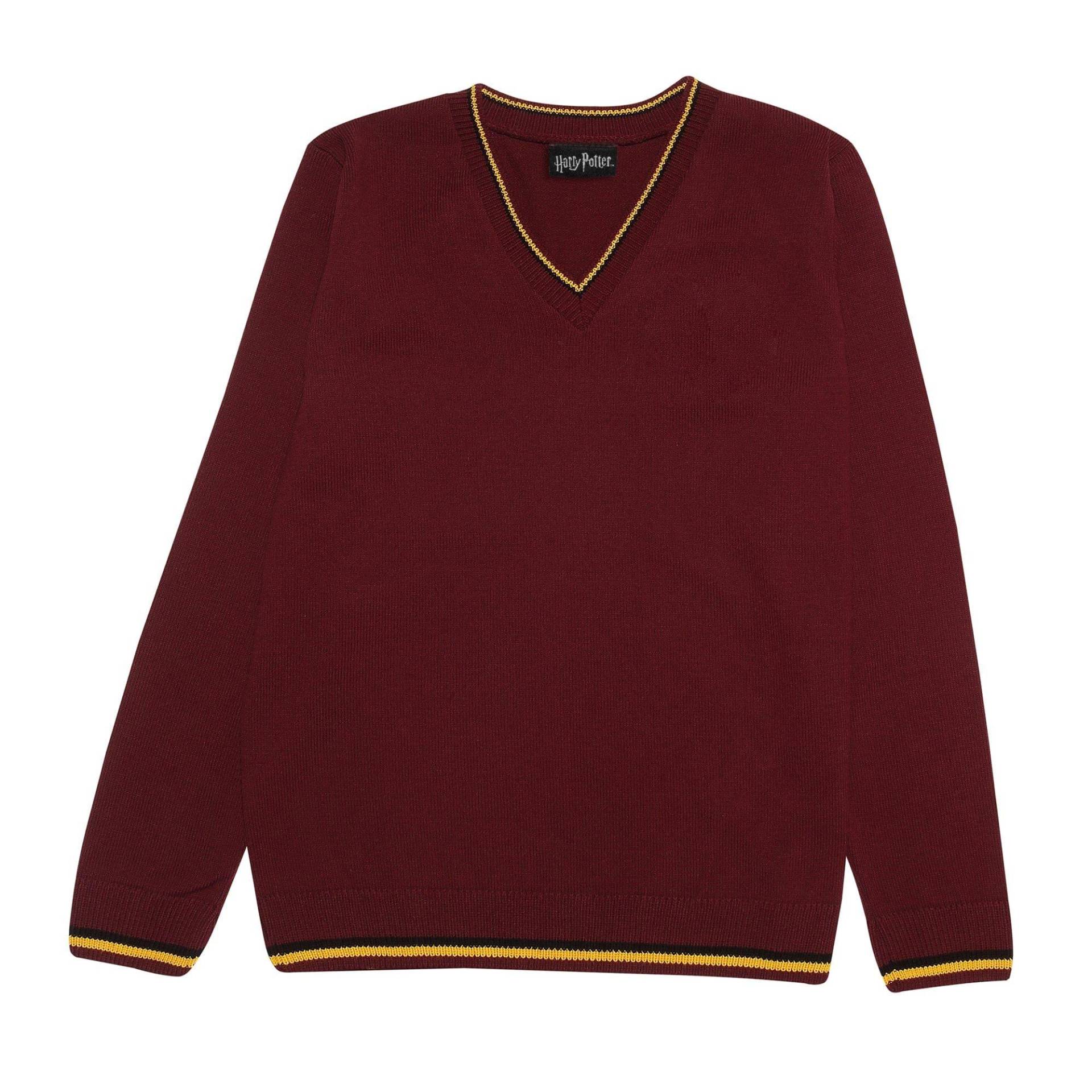 Harry Potter - Pullover, 116, Weinrot von Harry Potter