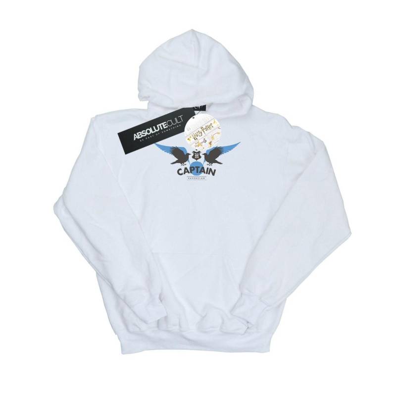 Ravenclaw Captain Kapuzenpullover Damen Weiss L von Harry Potter