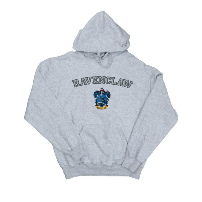 Ravenclaw Crest Kapuzenpullover Damen Grau M von Harry Potter