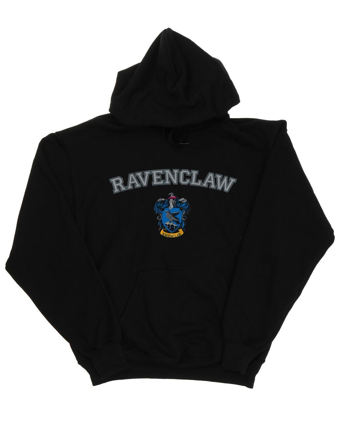 Ravenclaw Crest Kapuzenpullover Damen Schwarz L von Harry Potter