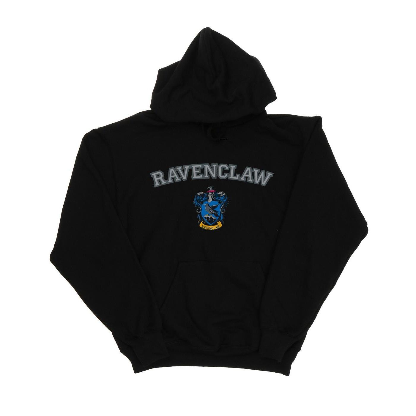 Ravenclaw Crest Kapuzenpullover Damen Schwarz XL von Harry Potter