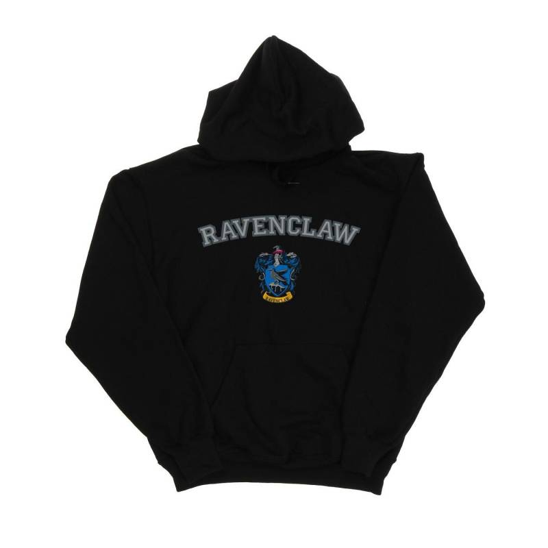 Ravenclaw Crest Kapuzenpullover Damen Schwarz XXL von Harry Potter