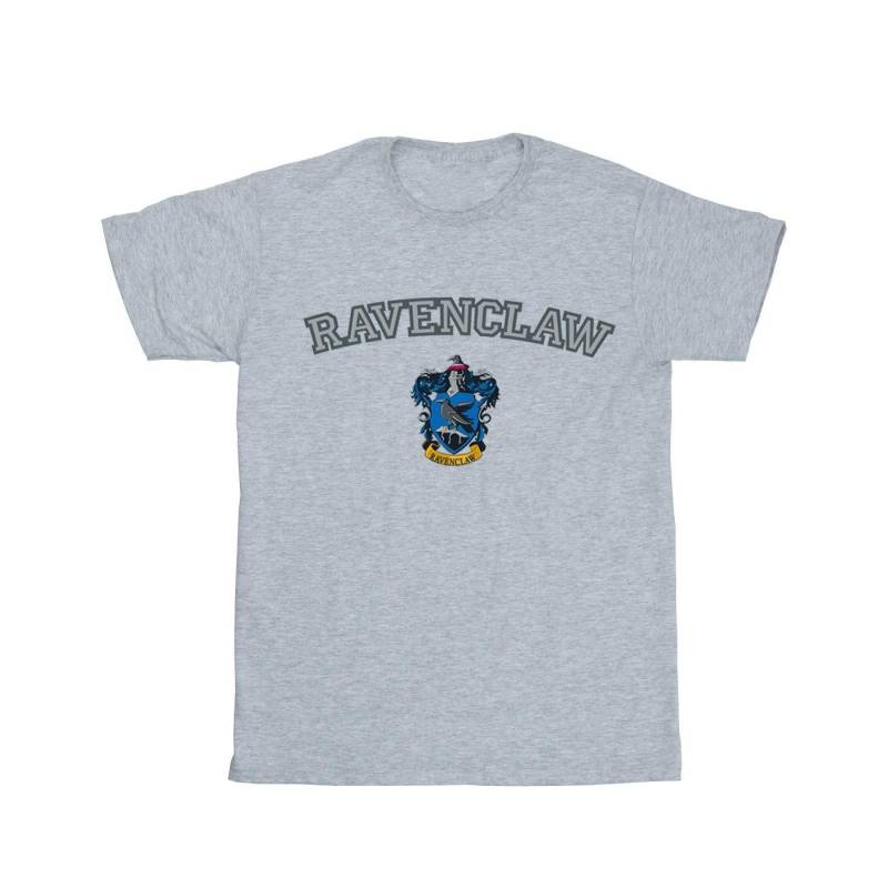 Ravenclaw Crest Tshirt Herren Grau 3XL von Harry Potter