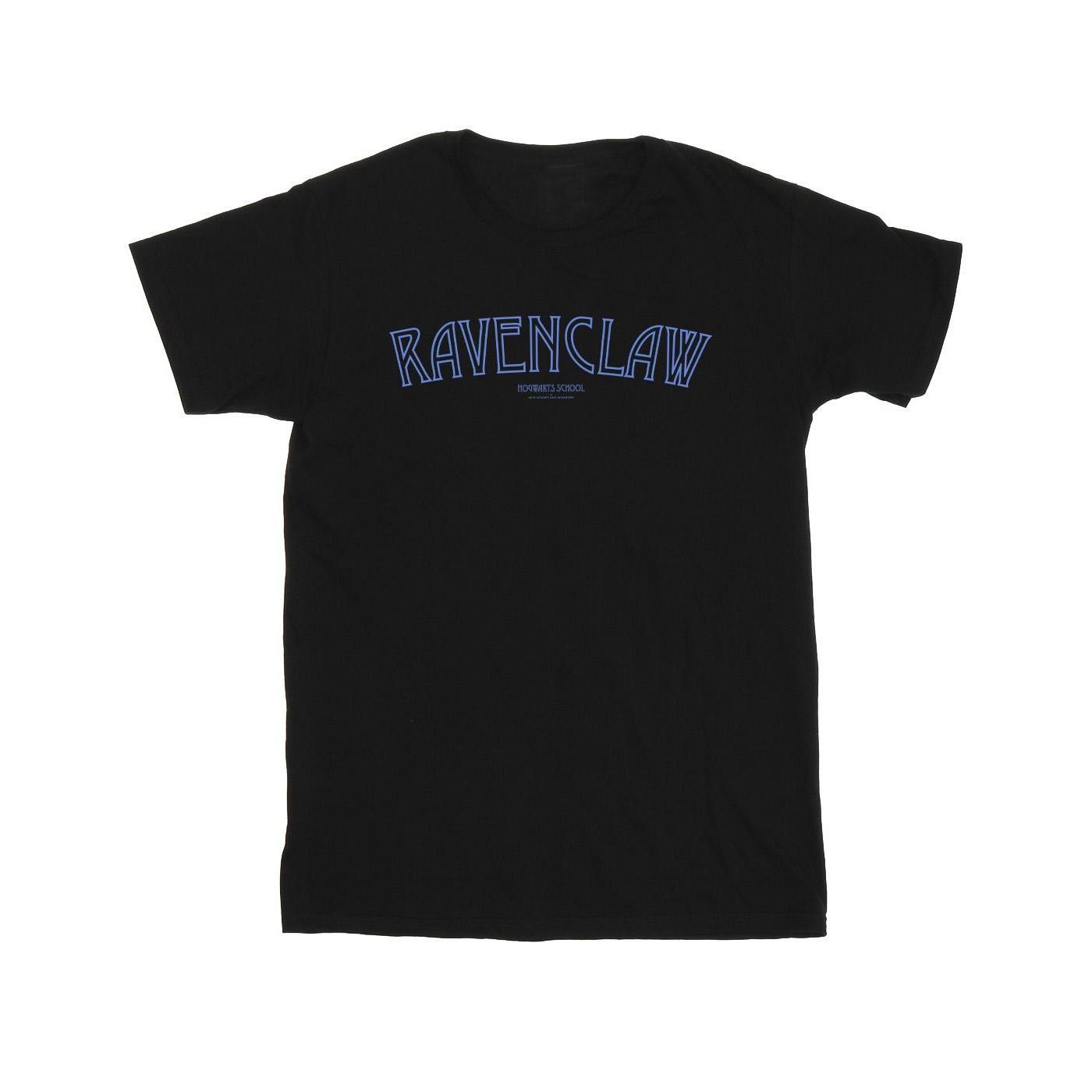 Ravenclaw Logo Tshirt Herren Schwarz 3XL von Harry Potter