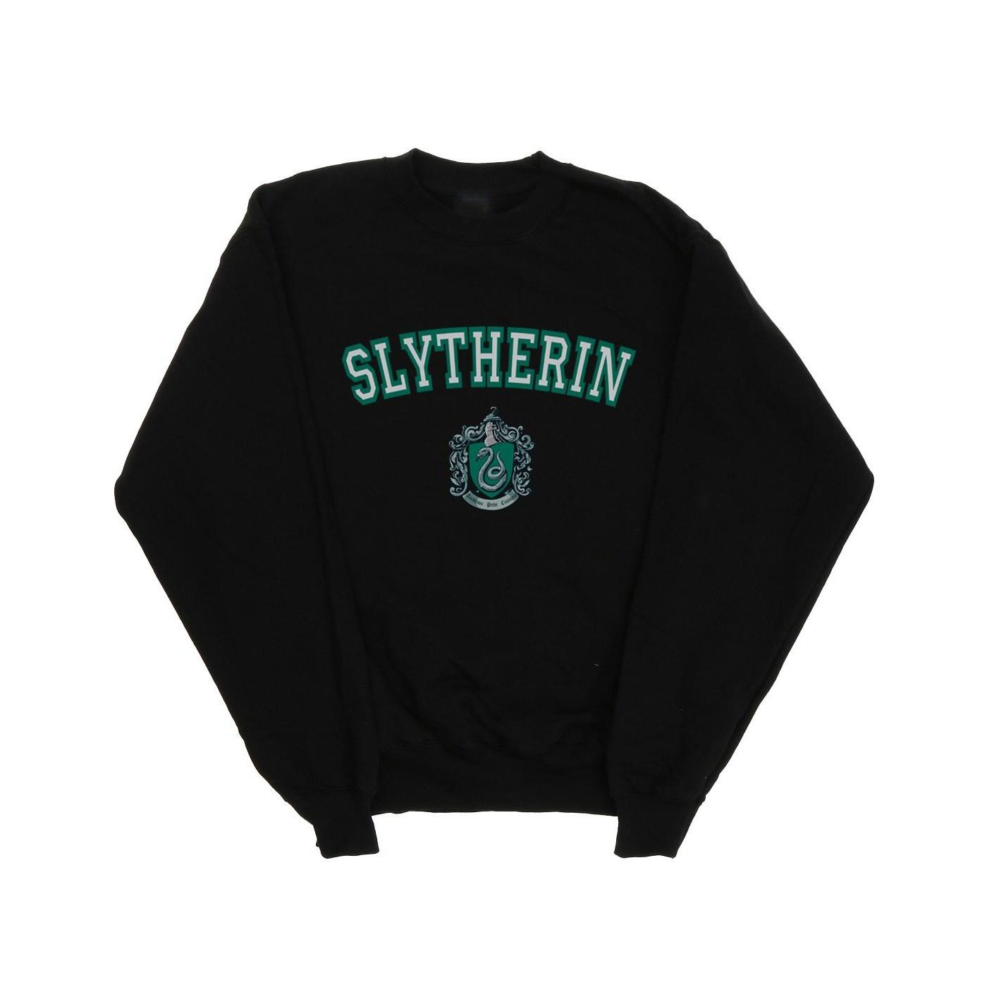 Slytherin Crest Sweatshirt Herren Schwarz XXL von Harry Potter