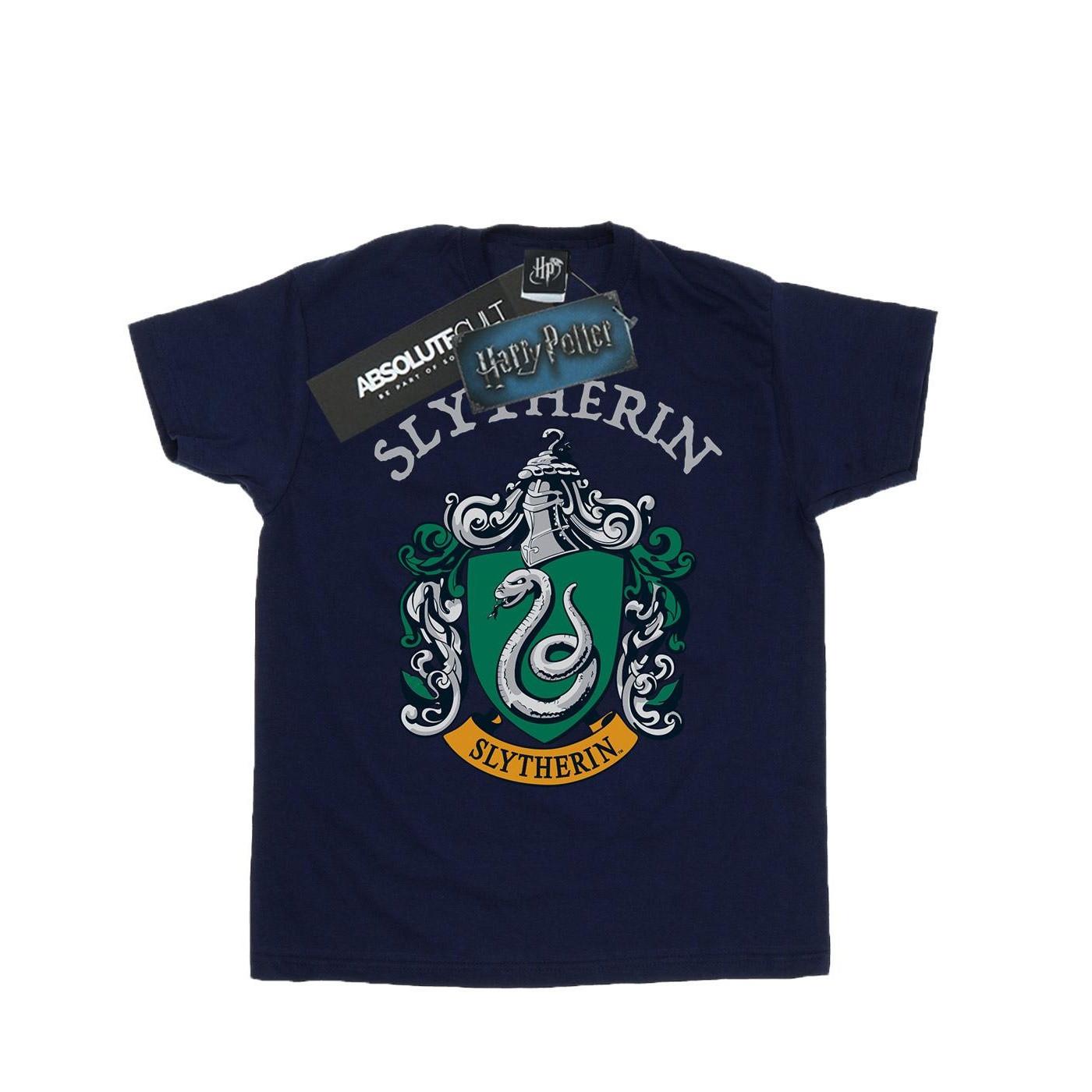 Slytherin Crest Tshirt Damen Marine 3XL von Harry Potter