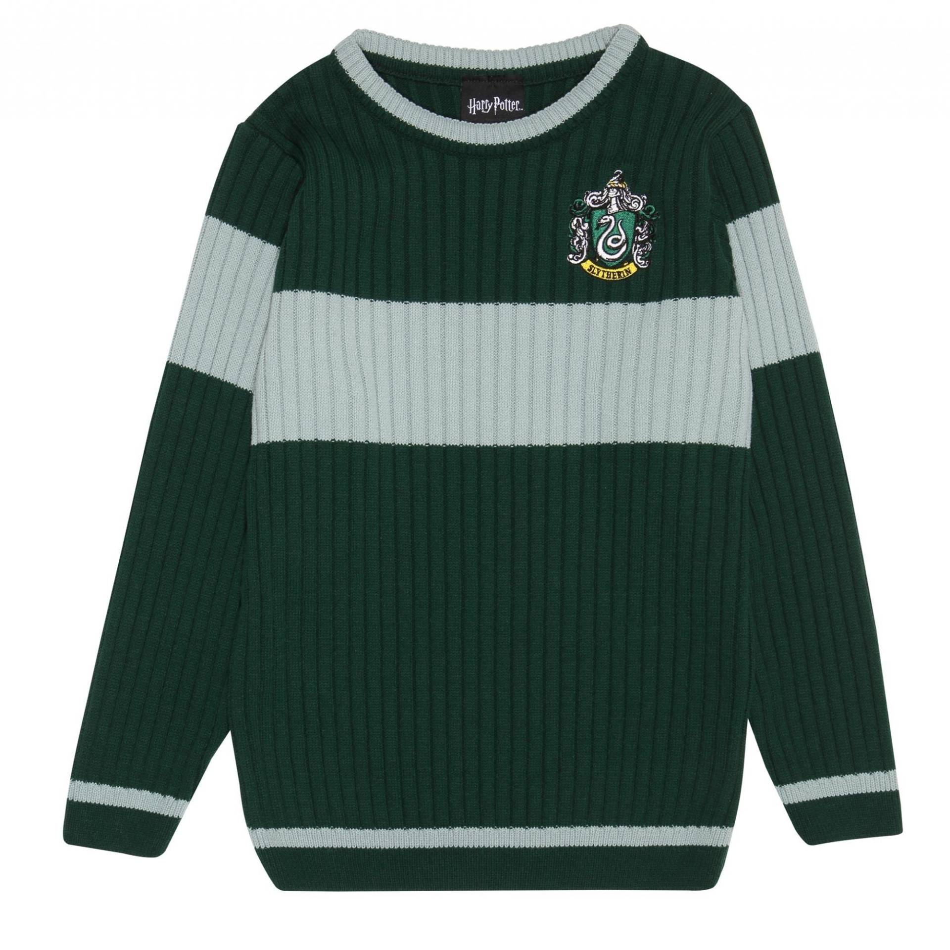 Slytherin Pullover Mädchen Grün 116 von Harry Potter