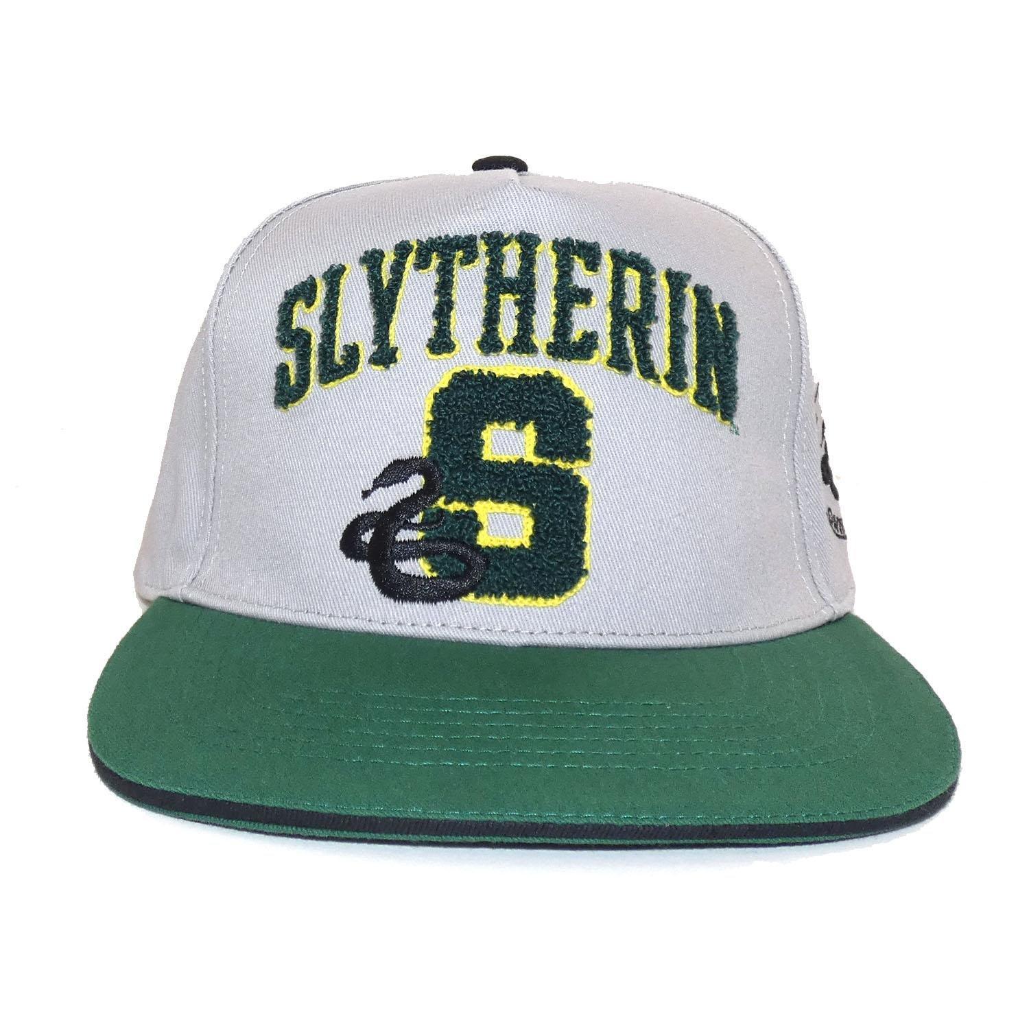 Harry Potter - Slytherin Snapback Mütze Polyester,, für Damen, Grau, One Size von Harry Potter