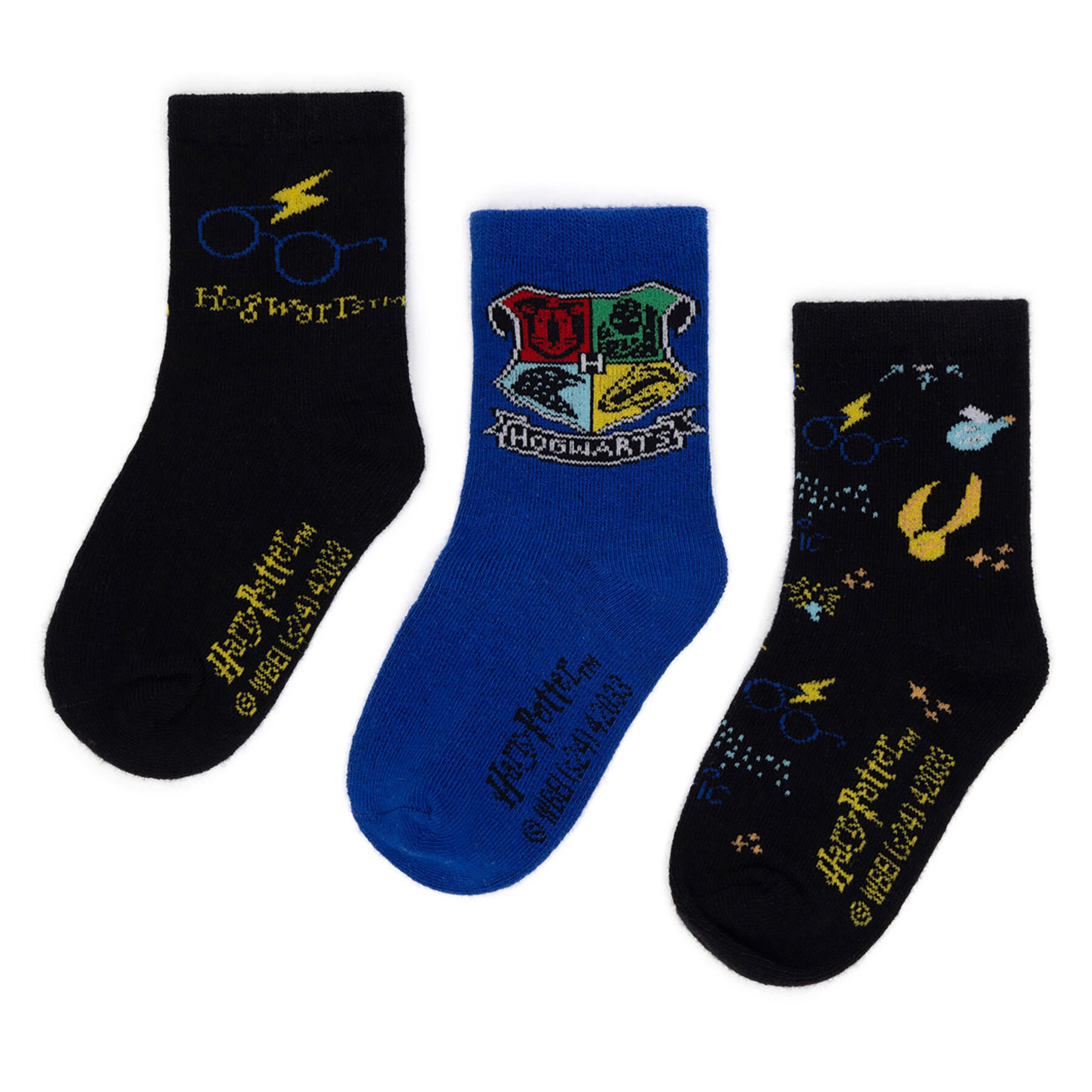 Socken Harry Potter ACCCS-AW24-226WBHP (3-pack) Schwarz von Harry Potter