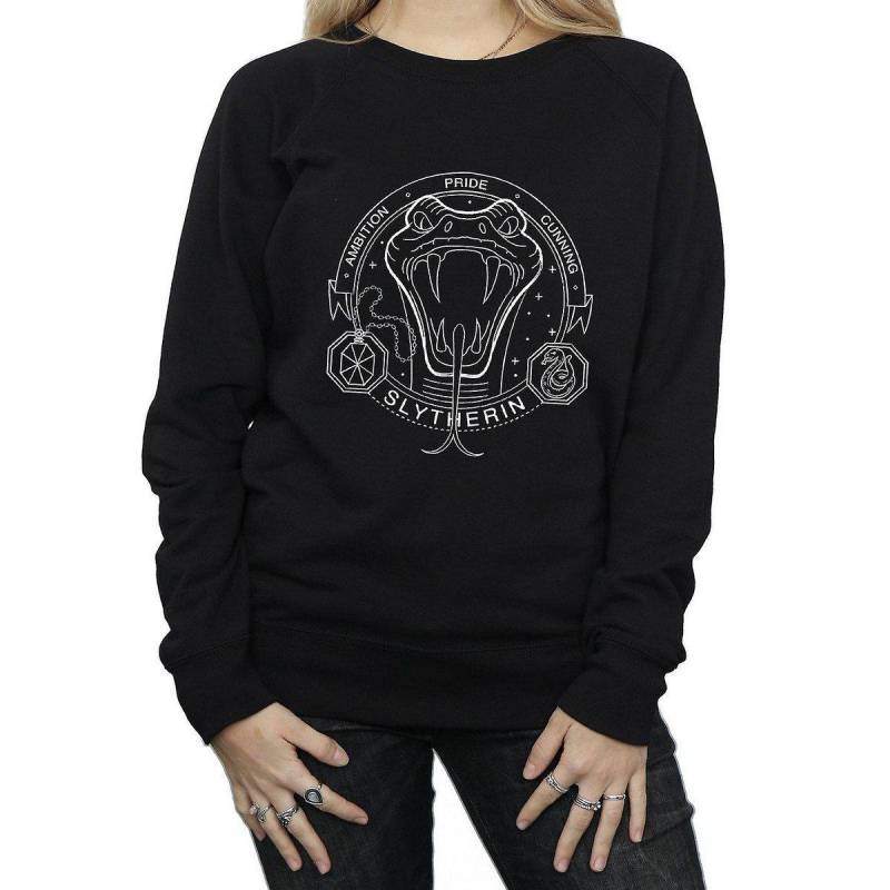 Harry Potter - Sweatshirt, für Damen, Schwarz, Größe L von Harry Potter