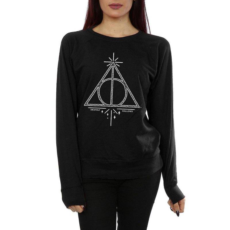 Sweatshirt Damen Schwarz M von Harry Potter