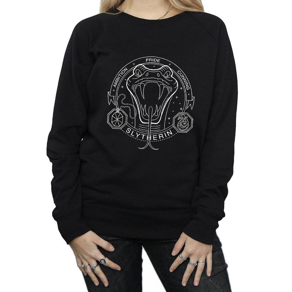 Harry Potter - Sweatshirt, für Damen, Schwarz, Größe M von Harry Potter