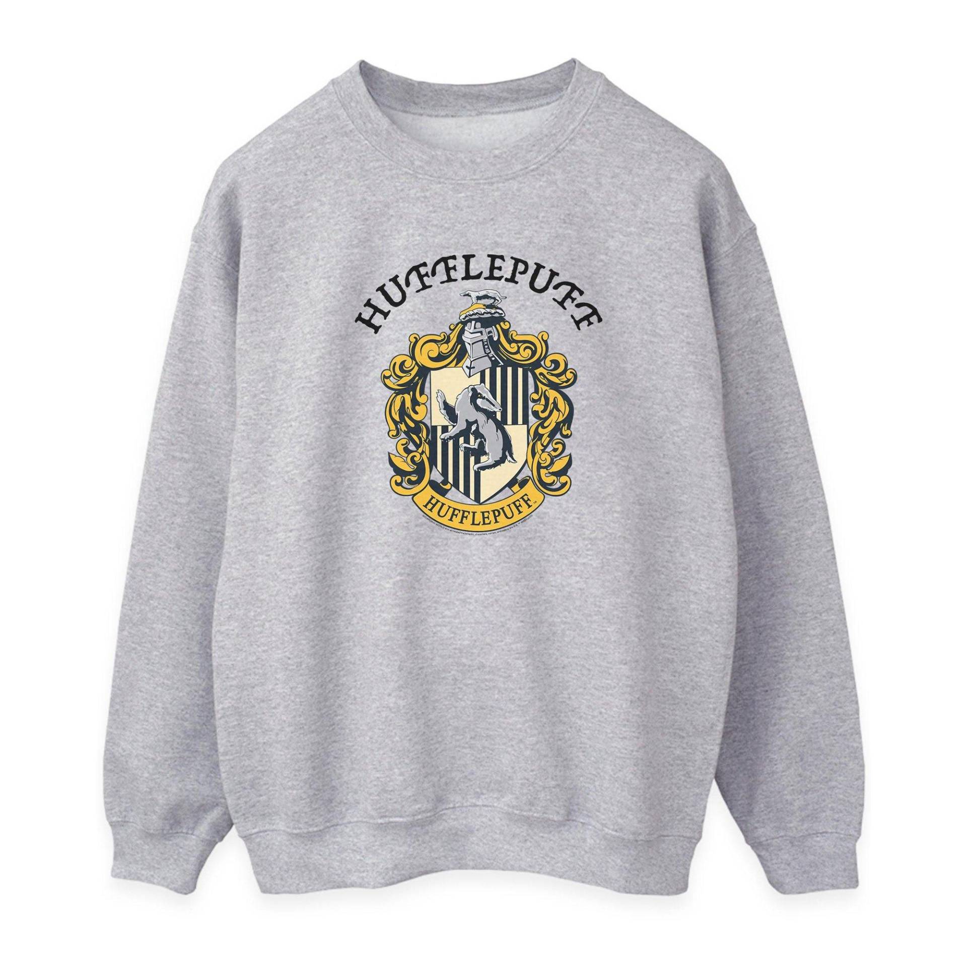 Sweatshirt Logo Damen Grau S von Harry Potter