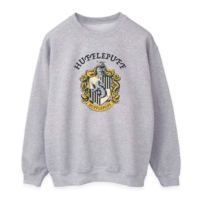 Sweatshirt Logo Damen Grau XL von Harry Potter