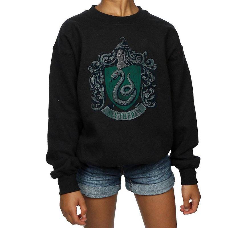 Sweatshirt Mädchen Schwarz 128 von Harry Potter