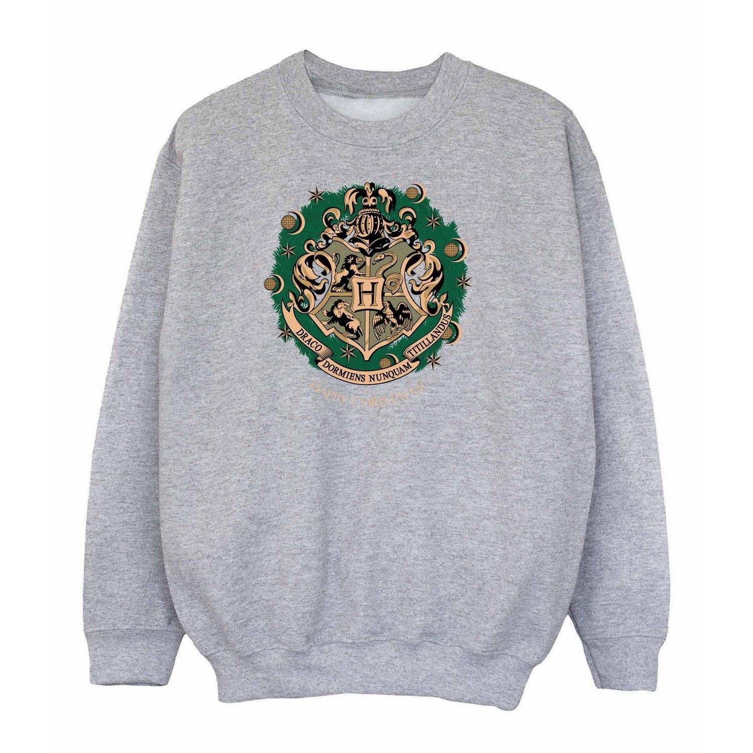 Harry Potter - Sweatshirt weihnachtliches Design, 128, Grau von Harry Potter