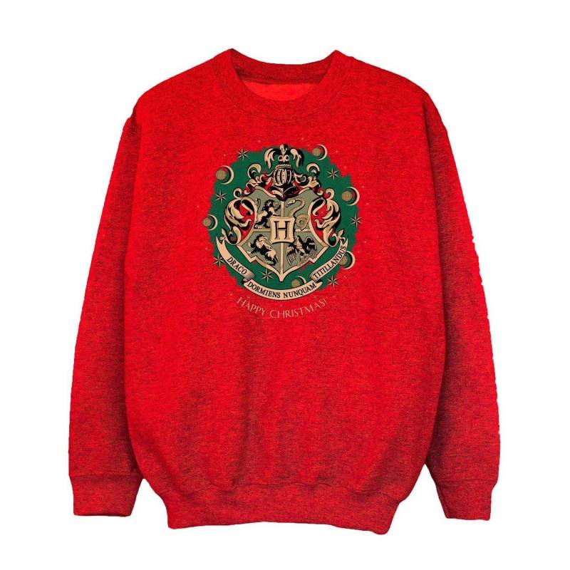 Sweatshirt Weihnachtliches Design Unisex Rot Bunt 128 von Harry Potter