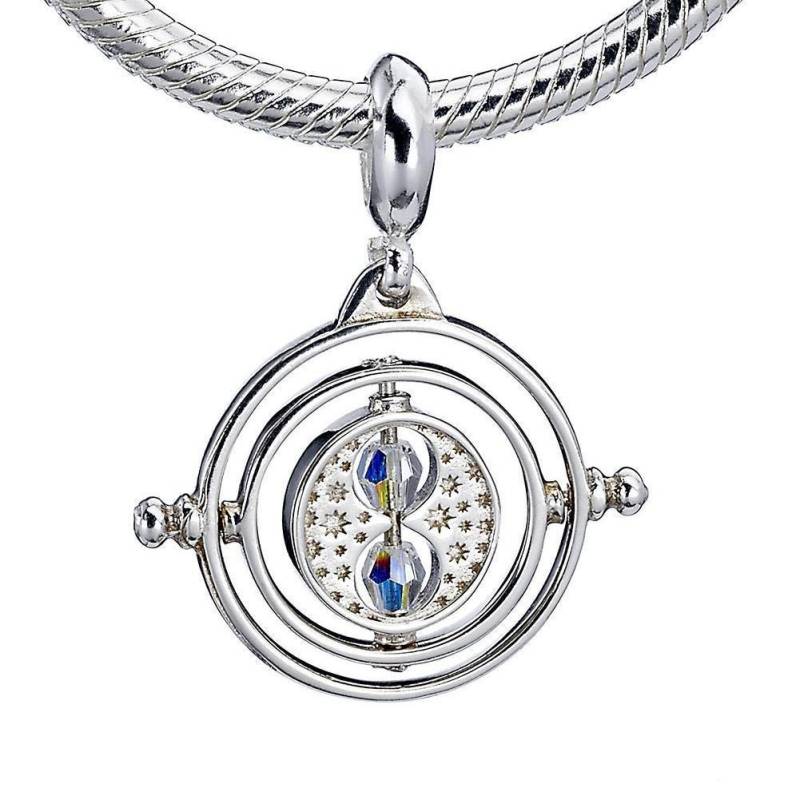 Time Turner Swarovski Anhänger Damen Silber ONE SIZE von Harry Potter