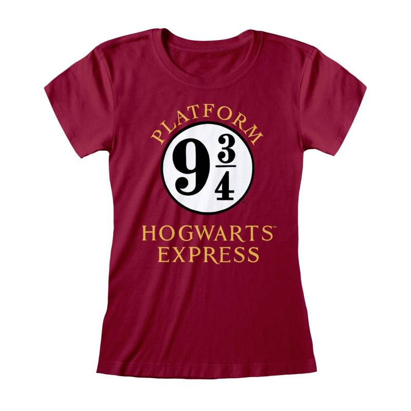 Harry Potter - TShirt, für Damen, Dunkelrot, Größe L von Harry Potter