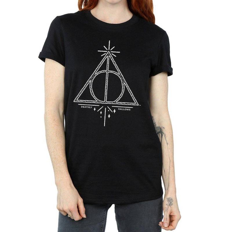 Tshirt Damen Schwarz 3XL von Harry Potter