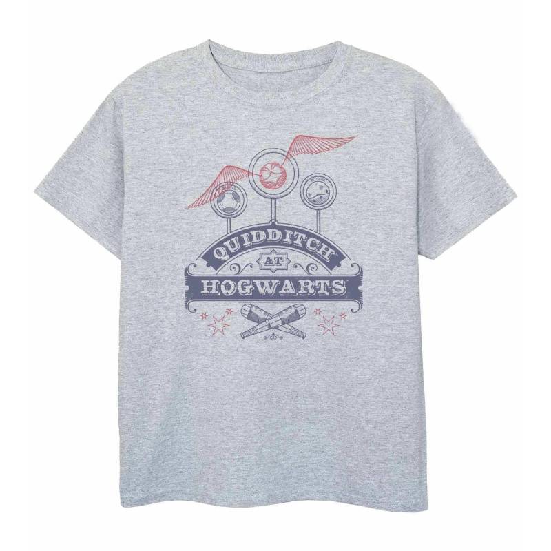 Harry Potter - TShirt, 140/146, Grau von Harry Potter