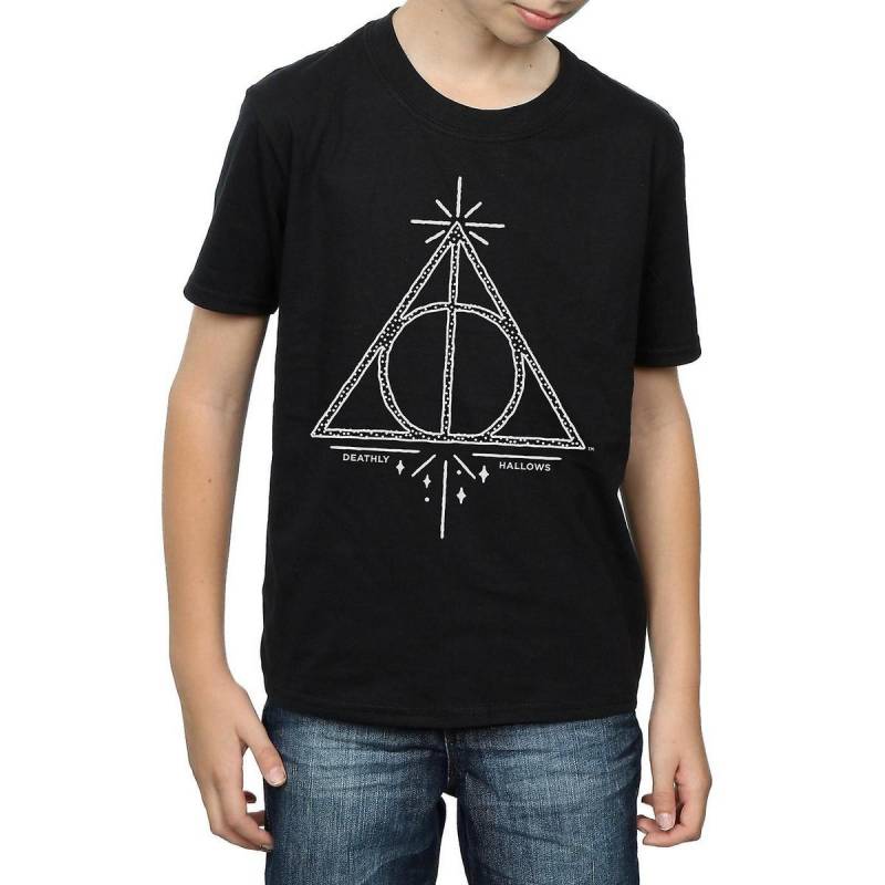 Tshirt Jungen Schwarz 152-158 von Harry Potter