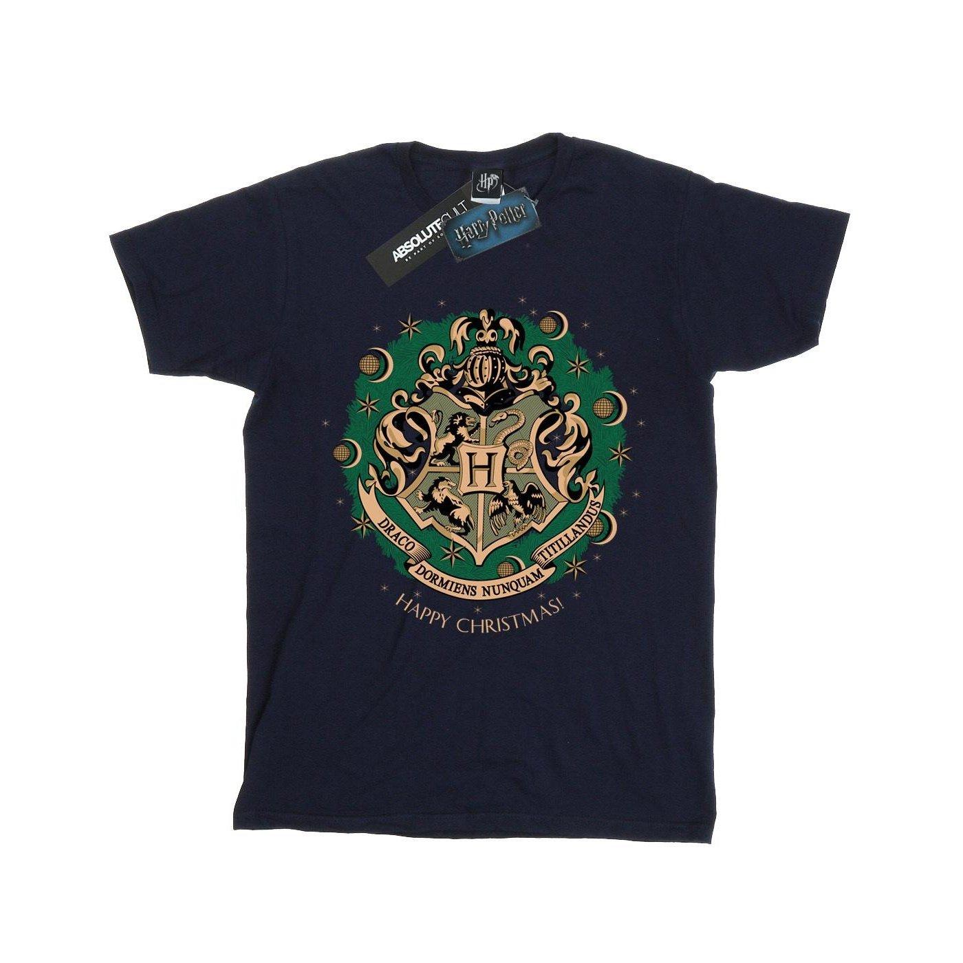 Tshirt Weihnachtliches Design Unisex Marine 128 von Harry Potter