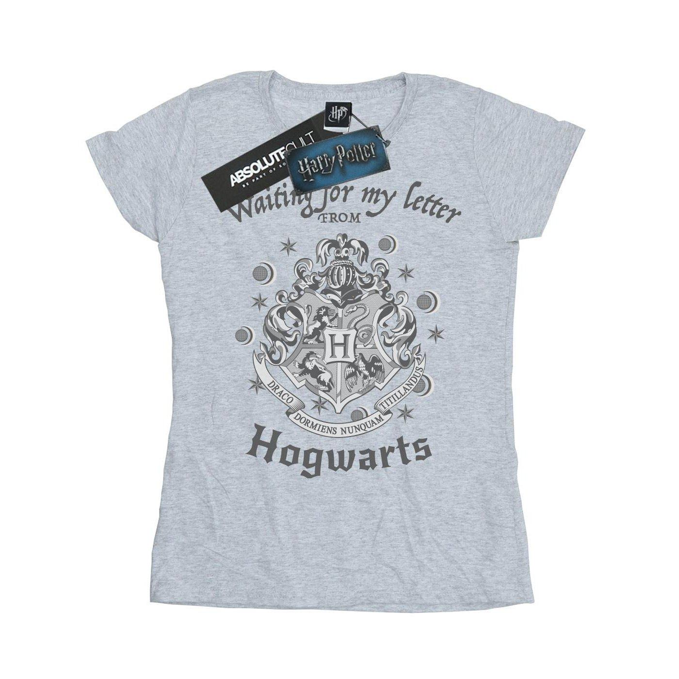 Waiting For My Letter Tshirt Damen Grau S von Harry Potter