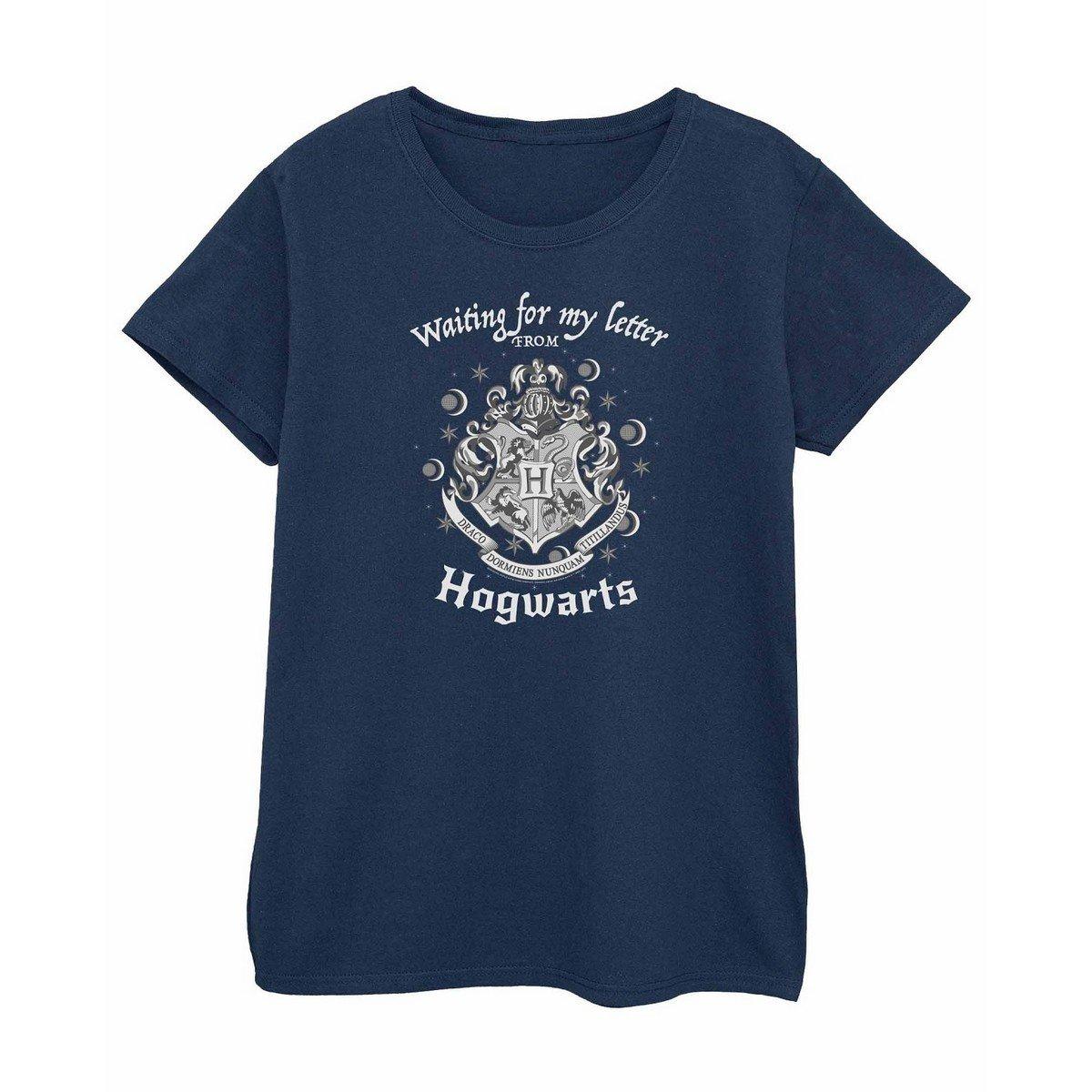 Waiting For My Letter Tshirt Damen Marine L von Harry Potter