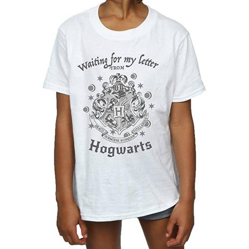 Waiting For My Letter Tshirt Unisex Weiss 128 von Harry Potter