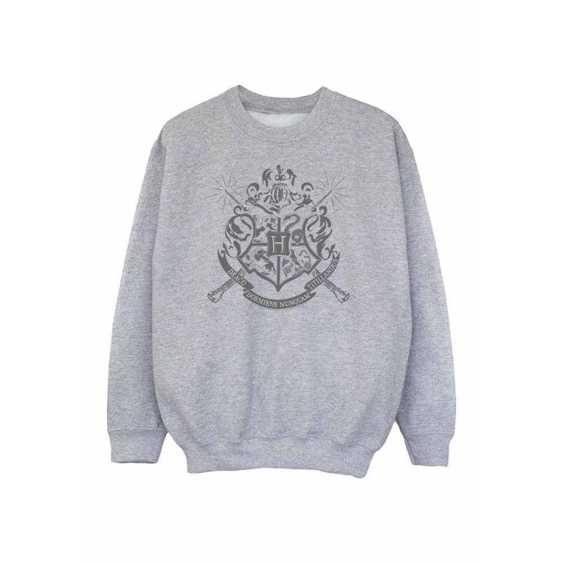 Wands Sweatshirt Unisex Grau 152-158 von Harry Potter