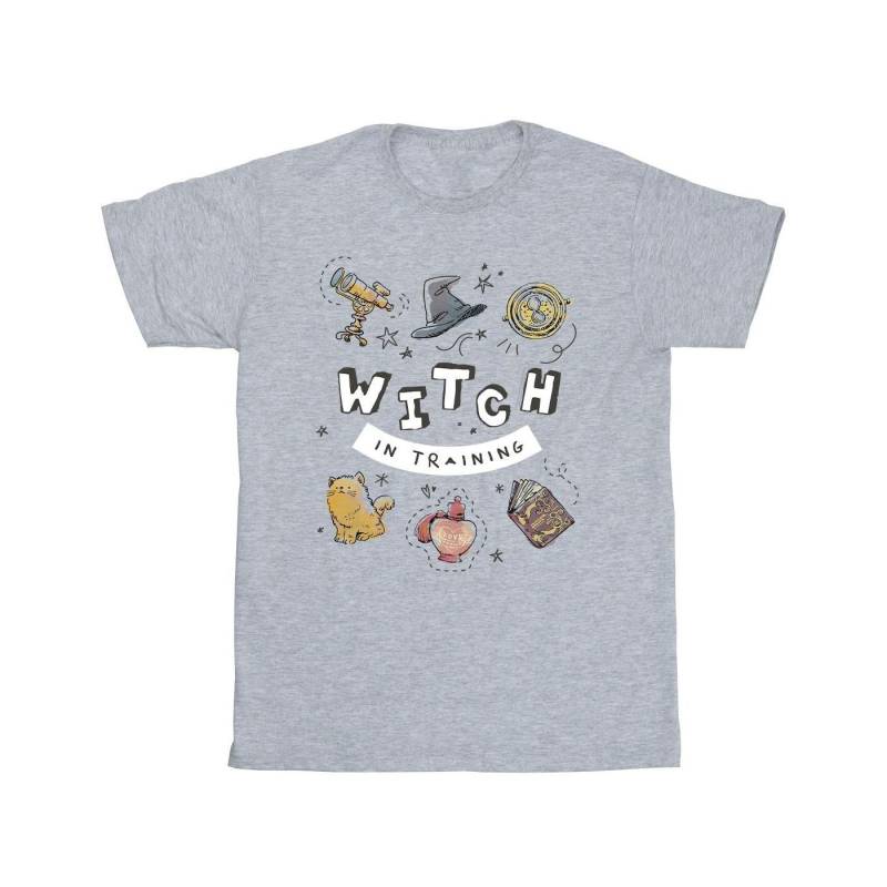 Witch In Training Tshirt Herren Grau 5XL von Harry Potter