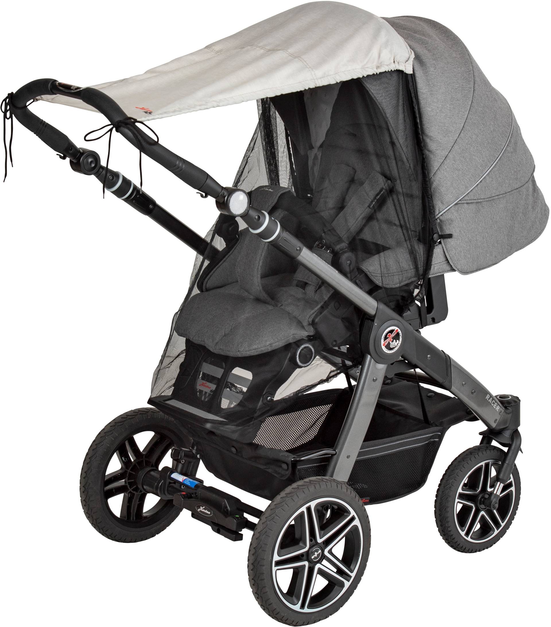 Hartan Kinderwagen-Sonnenschutzhülle »Sonnensegel inklusive Mückennetz«, Made in Germany von Hartan