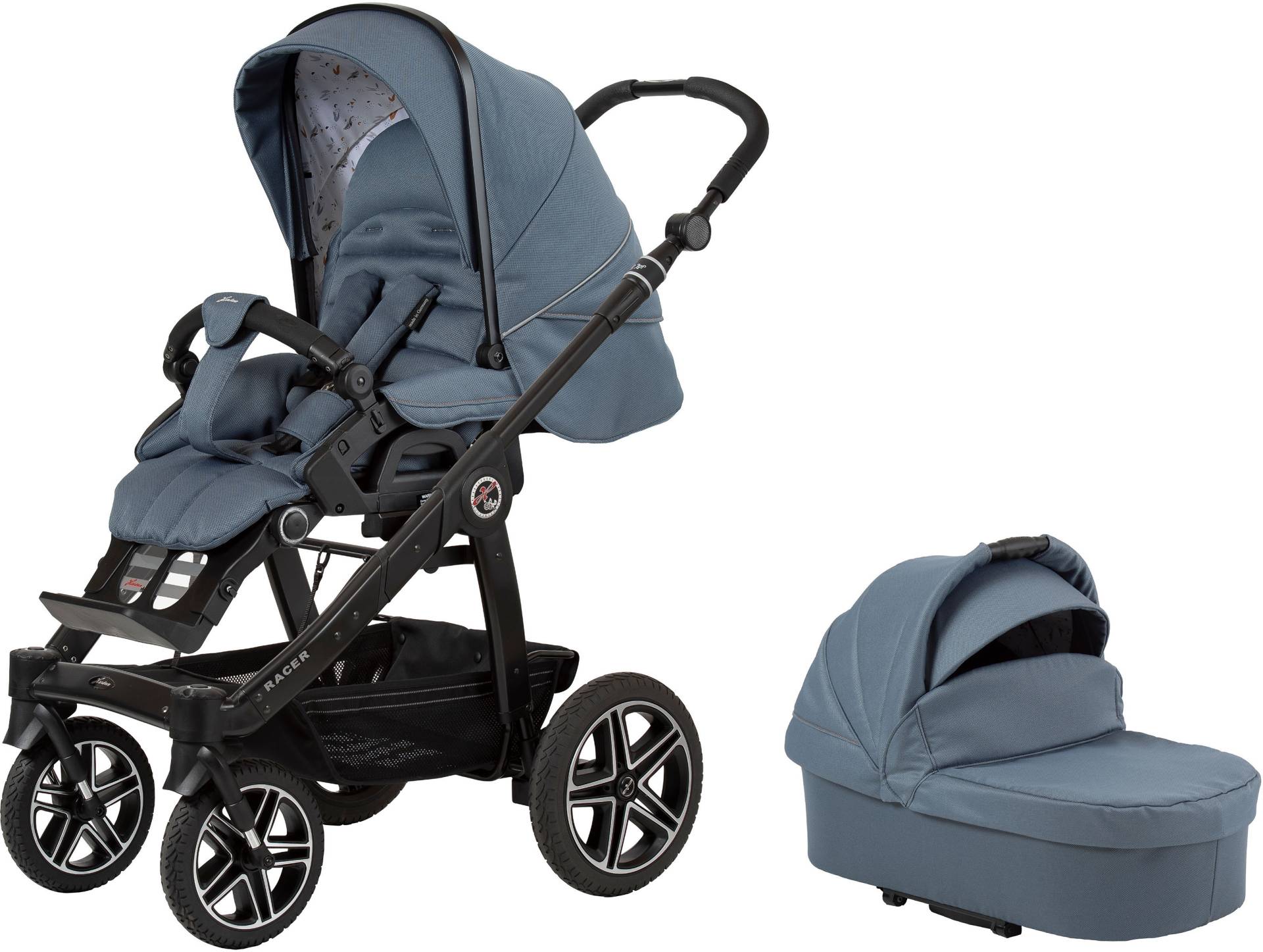 Hartan Kombi-Kinderwagen »Racer GTS«, 22 kg, mit Falttasche; Made in Germany; Kinderwagen von Hartan