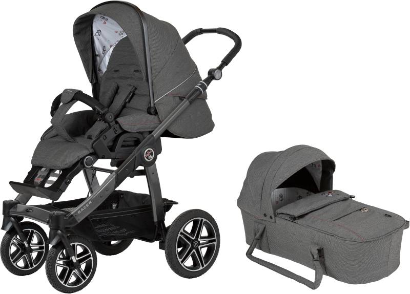 Hartan Kombi-Kinderwagen »Racer GTS - Casual Collection«, 22 kg, mit Kombitasche; Made in Germany von Hartan