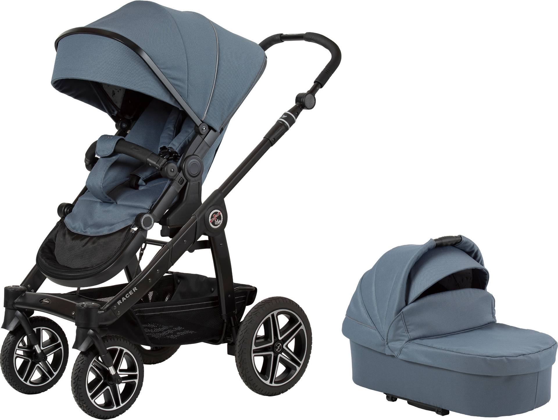 Hartan Kombi-Kinderwagen »Racer GTX«, 22 kg, mit Falttasche; Made in Germany; Kinderwagen von Hartan