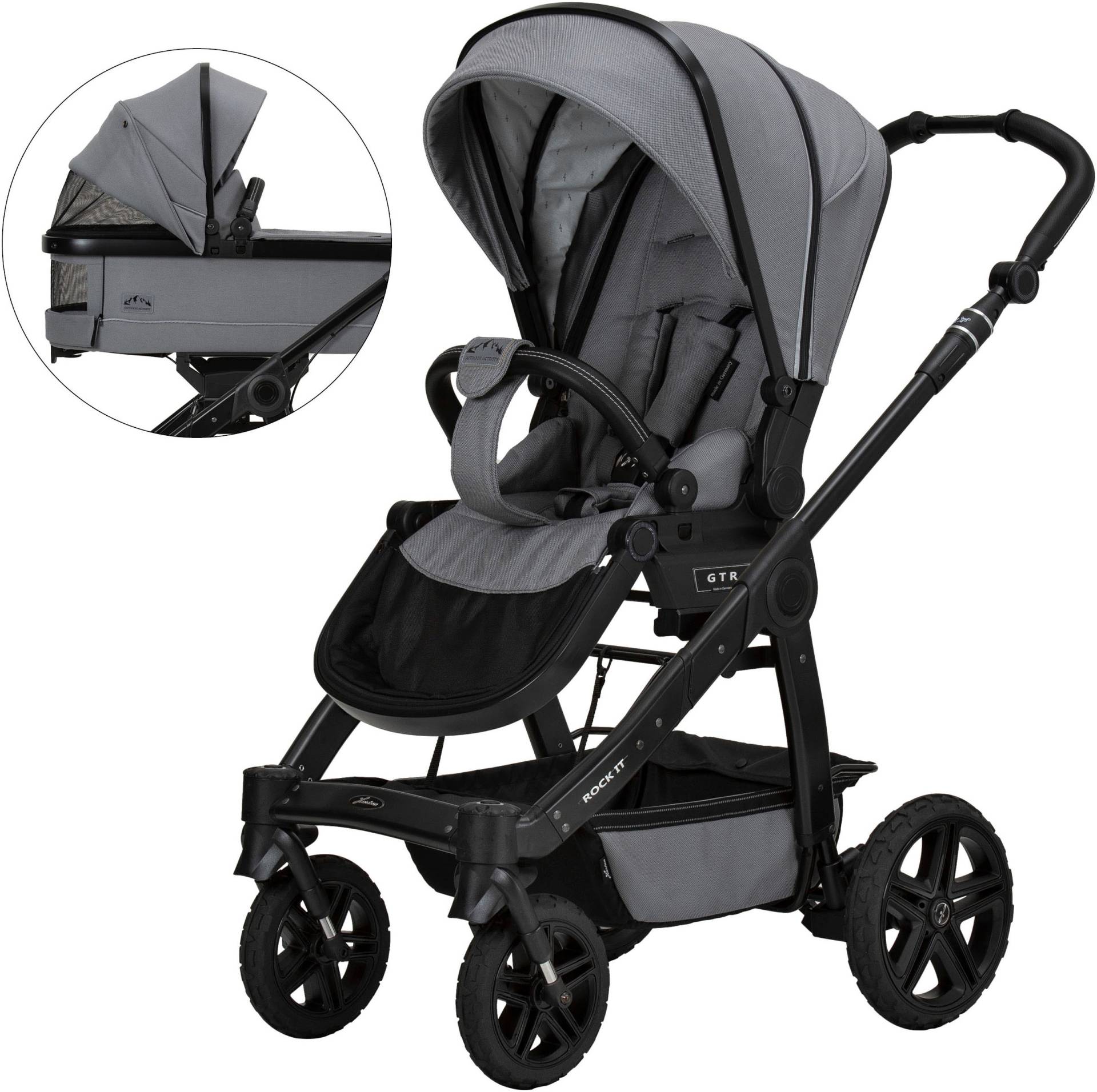 Hartan Kombi-Kinderwagen »Rock it Outdoor«, Lieferung ohne Adapter; Made in Germany von Hartan