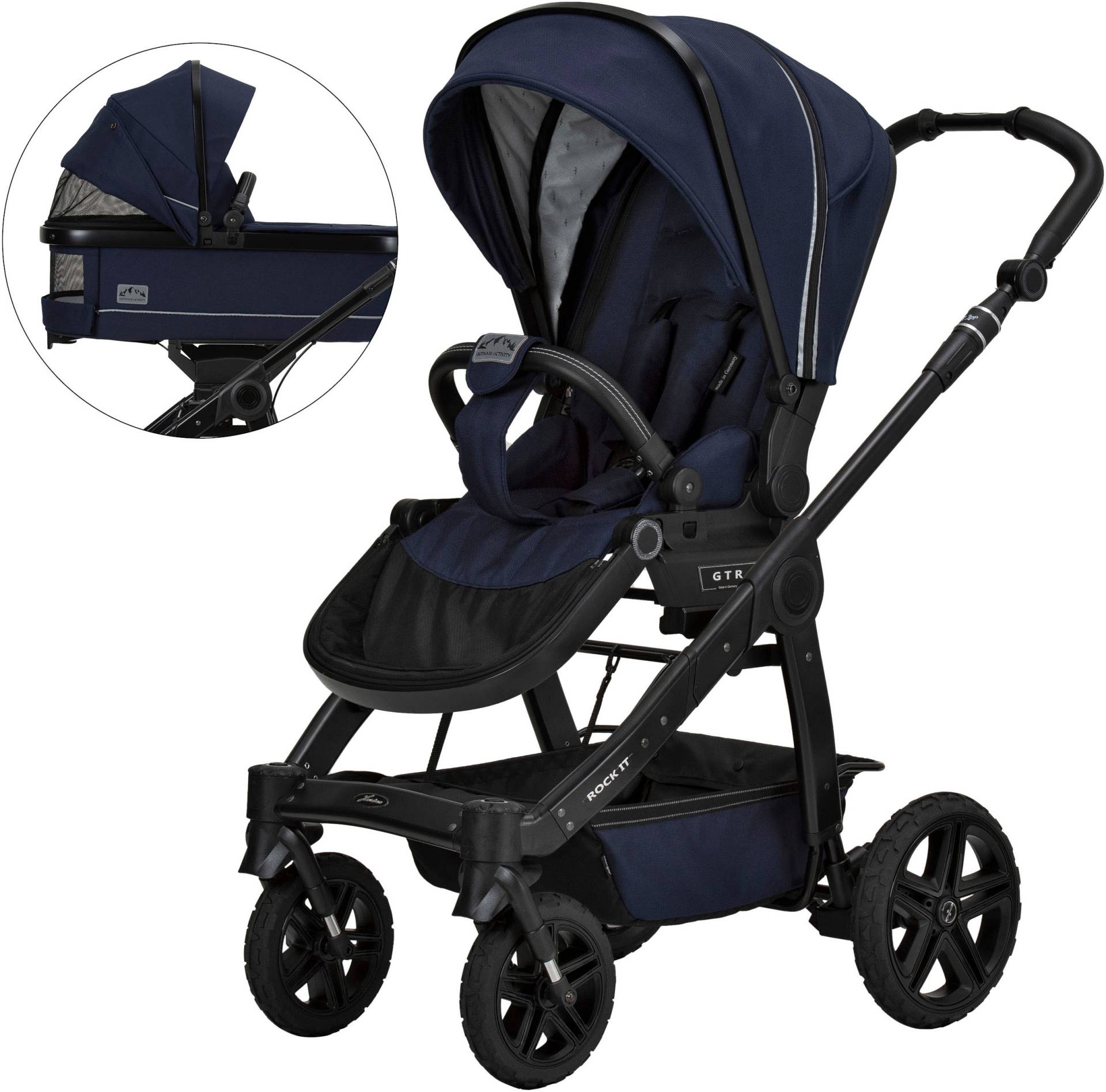 Hartan Kombi-Kinderwagen »Rock it Outdoor«, Lieferung ohne Adapter; Made in Germany Hartan Kombi-Kinderwagen »Rock it Outdoor«, Lieferung ohne Adapter; Made in Germany von Hartan