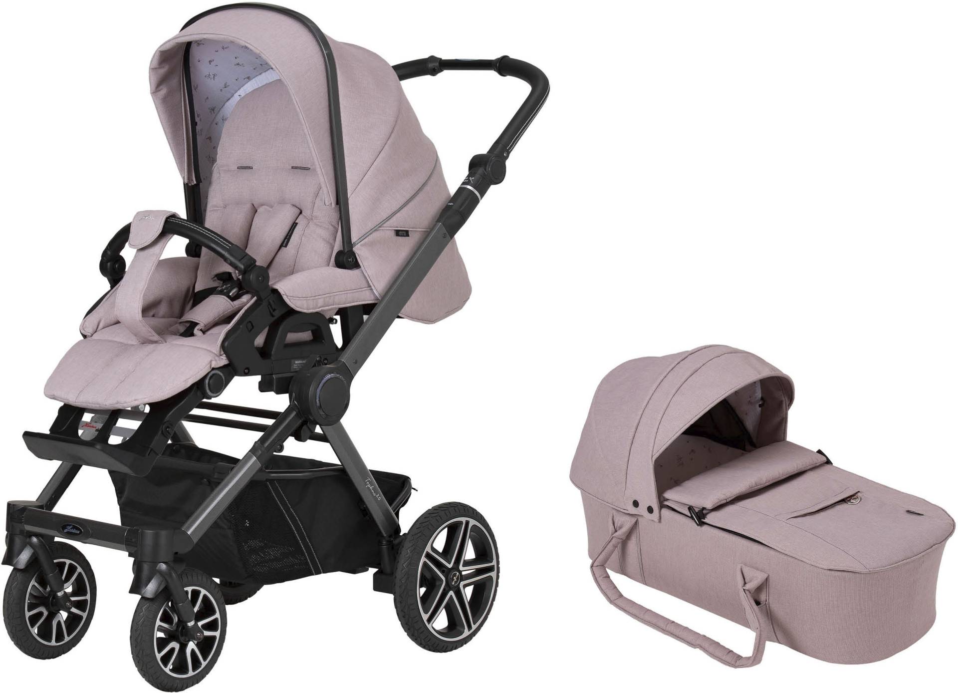 Hartan Kombi-Kinderwagen »Topline 2.0 GTS«, mit Kombitasche; Made in Germany von Hartan