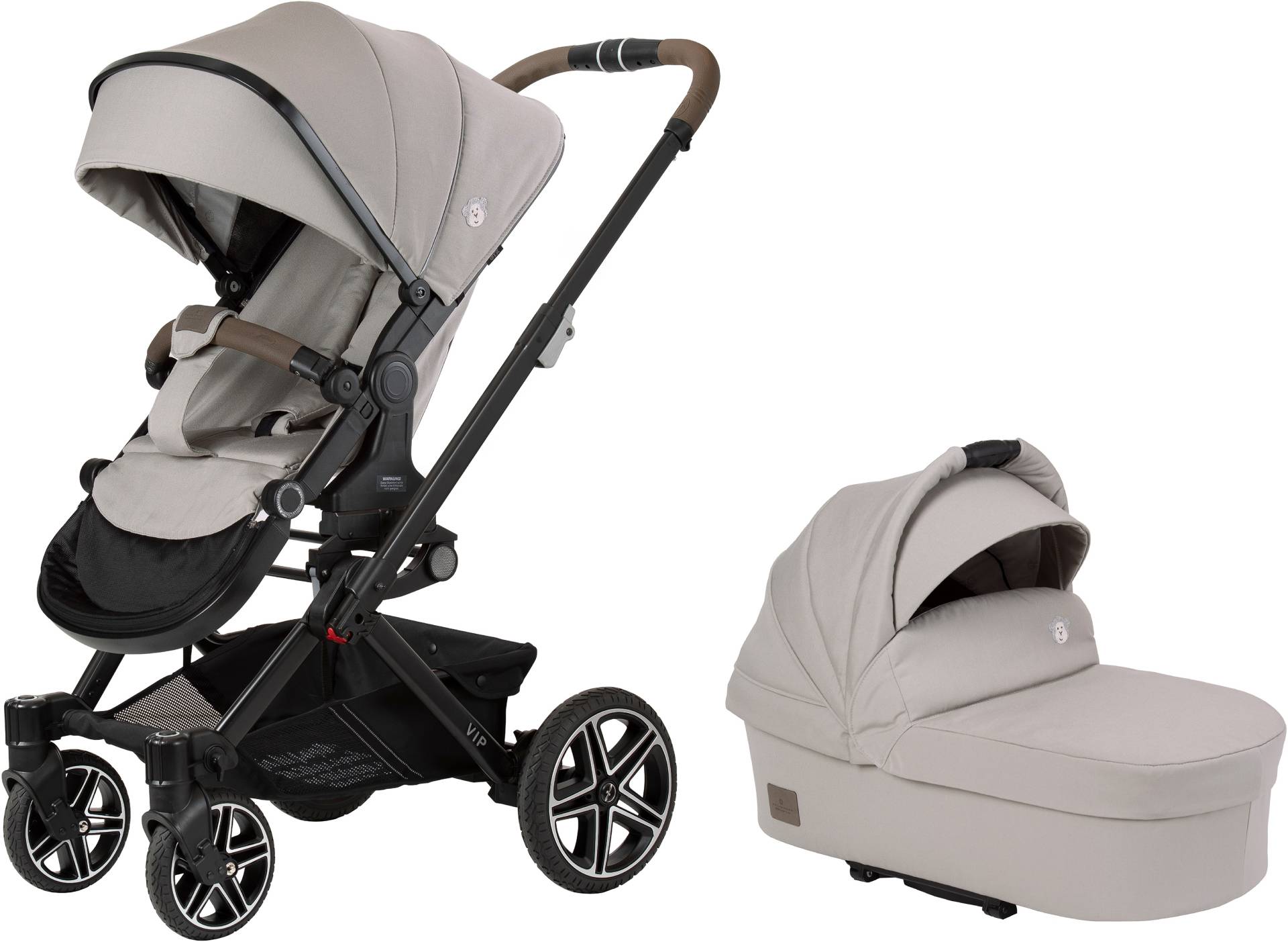 Hartan Kombi-Kinderwagen »VIP GTX - Bellybutton«, 22 kg, mit Falttasche; Made in Germany von Hartan