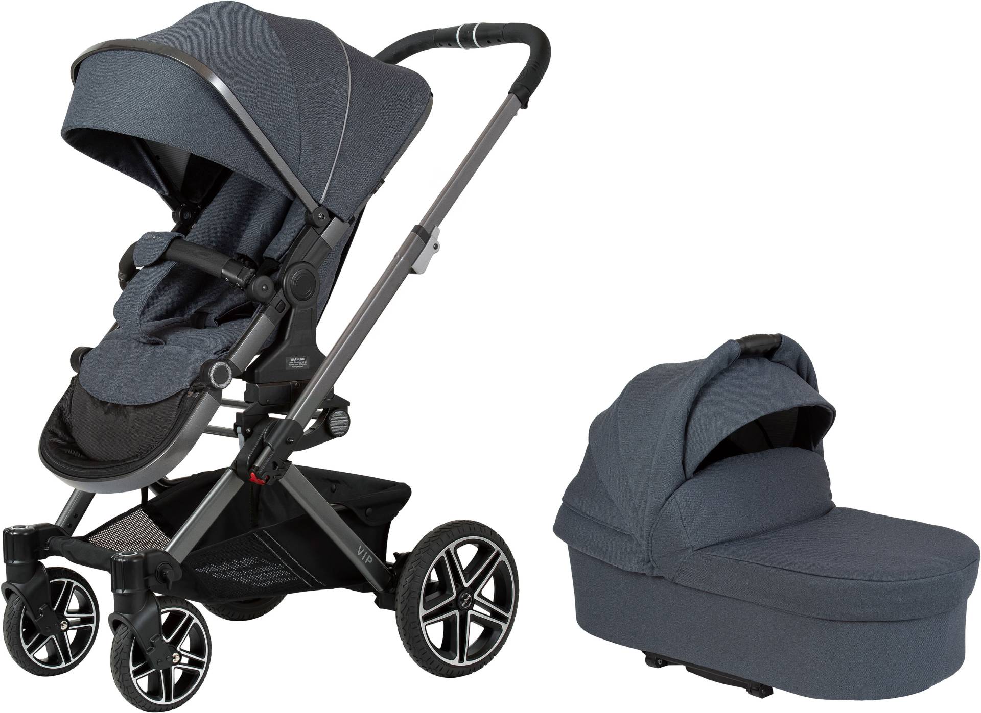 Hartan Kombi-Kinderwagen »VIP GTX - Casual Collection«, 22 kg, mit Falttasche; Made in Germany von Hartan