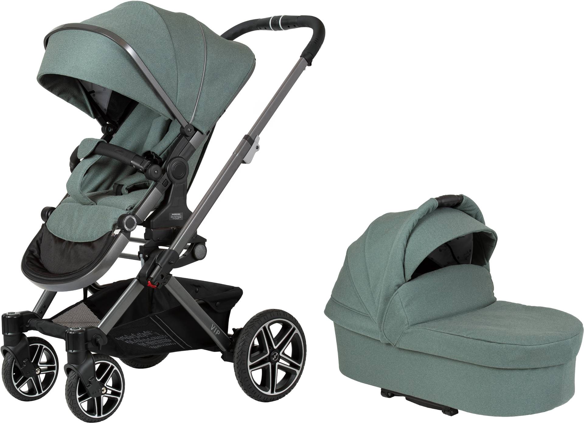 Hartan Kombi-Kinderwagen »VIP GTX - Casual Collection«, 22 kg, mit Falttasche; Made in Germany von Hartan