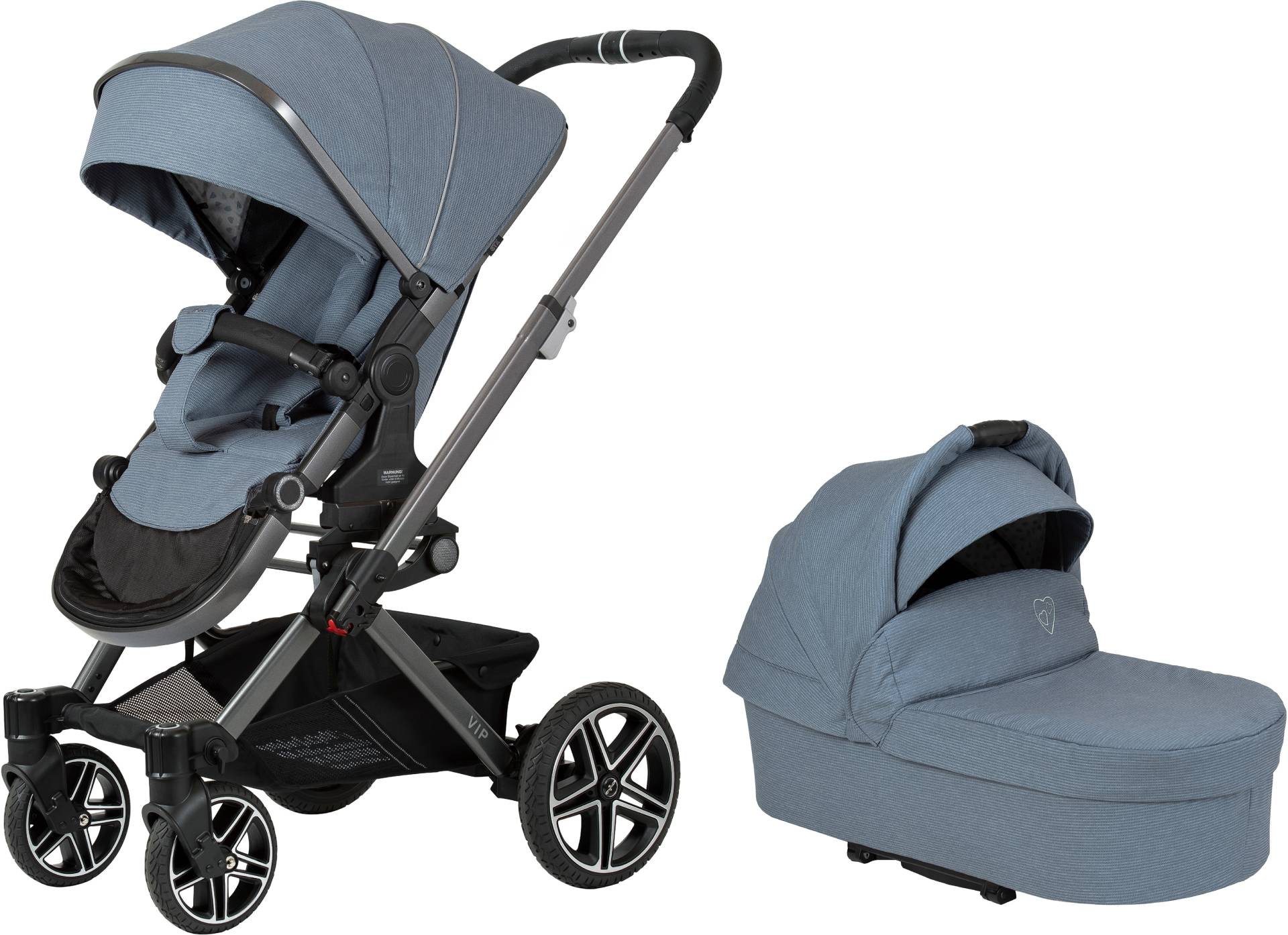 Hartan Kombi-Kinderwagen »VIP GTX - Casual Collection«, 22 kg, mit Falttasche; Made in Germany von Hartan