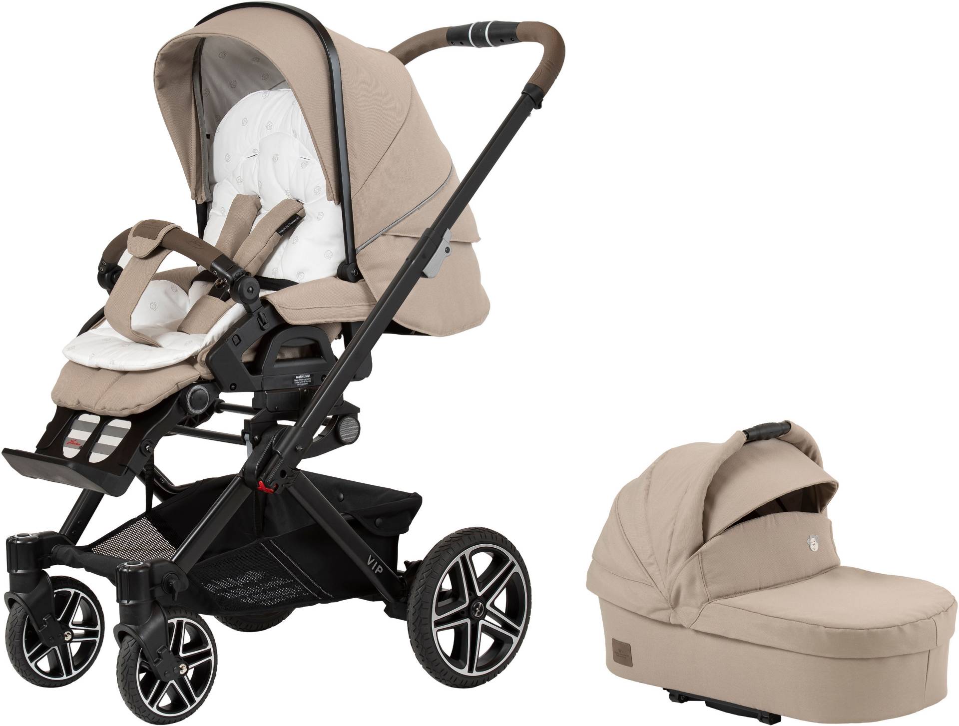 Hartan Kombi-Kinderwagen »Vip GTS - Bellybutton«, 22 kg, mit Falttasche; Made in Germany; Kinderwagen von Hartan