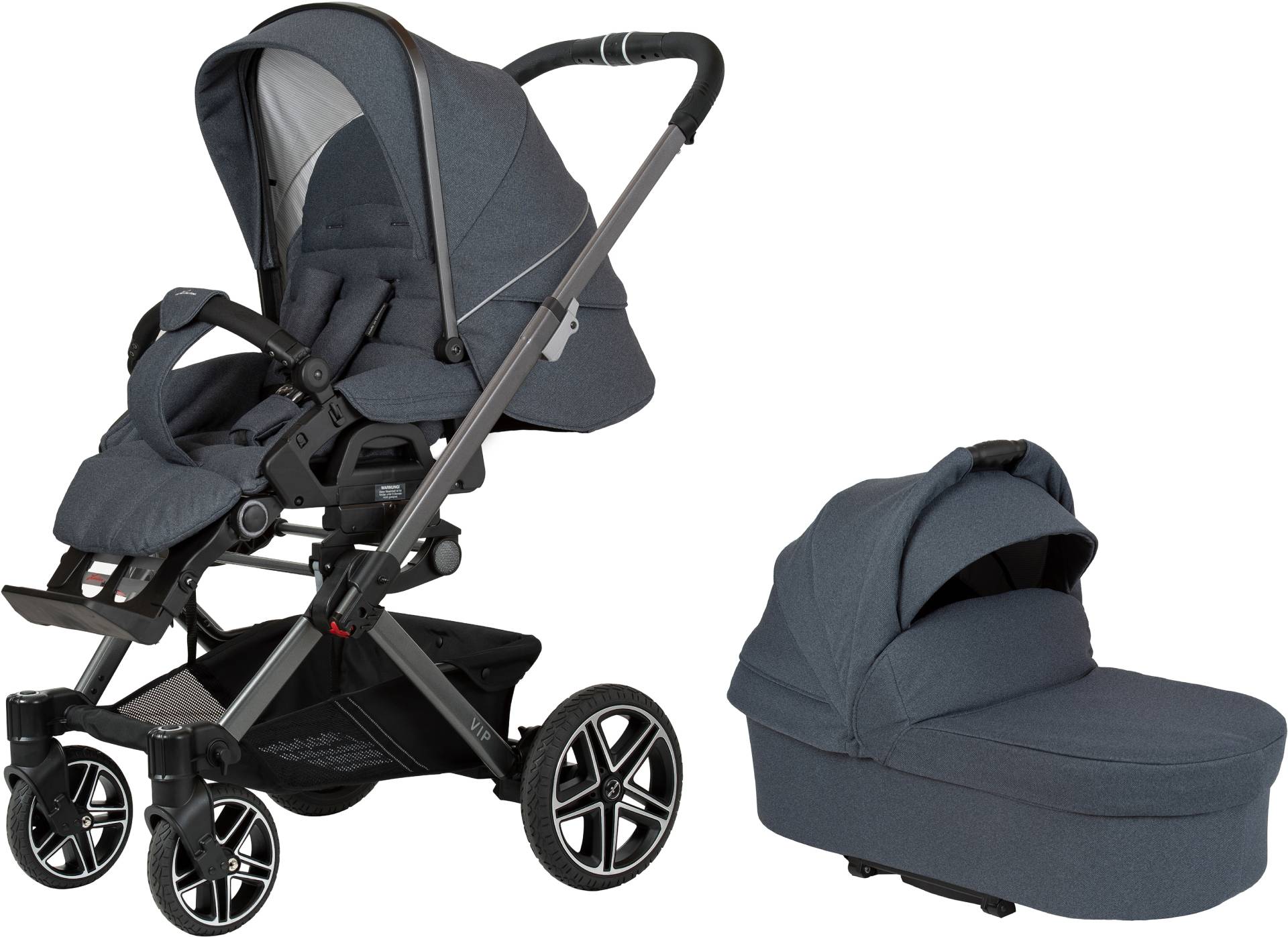 Hartan Kombi-Kinderwagen »Vip GTS - Casual Collection«, 22 kg, mit Falttasche; Made in Germany von Hartan