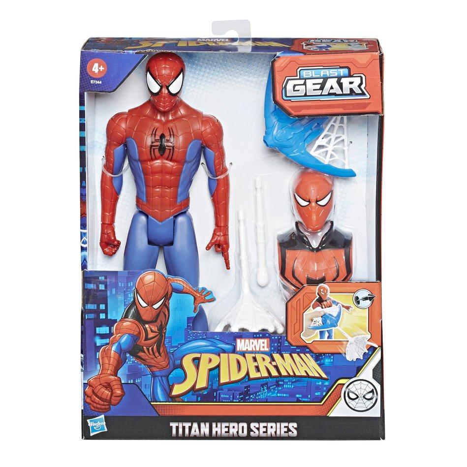 Hasbro - Marvel Spider-Man Titan Hero Serie Blast Gear Spider-Man, Multicolor von Hasbro