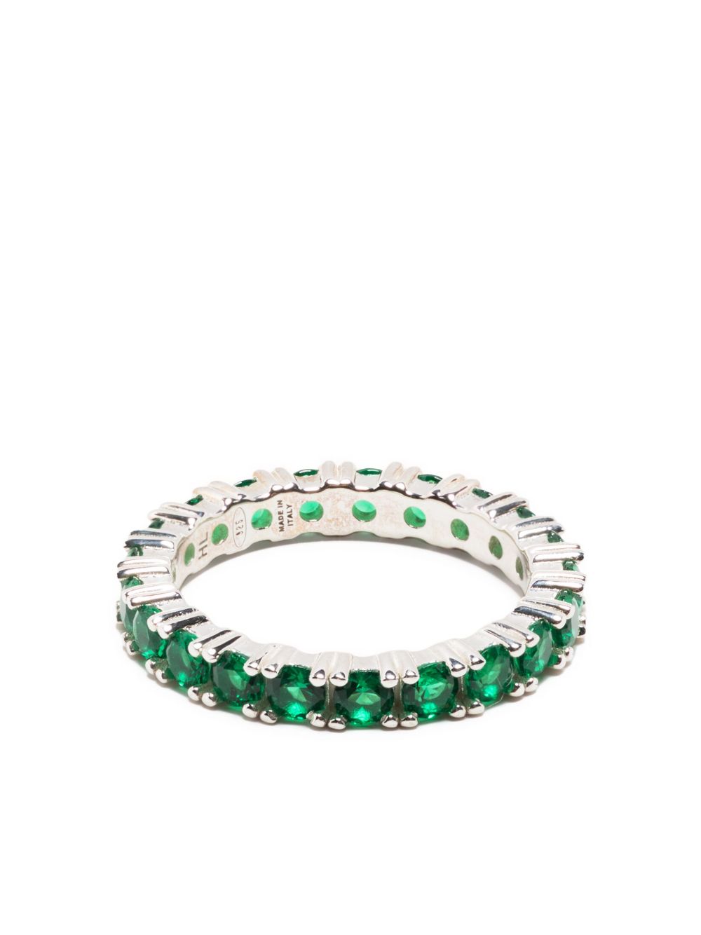 Hatton Labs Eternity crystal-embellished ring - Green von Hatton Labs